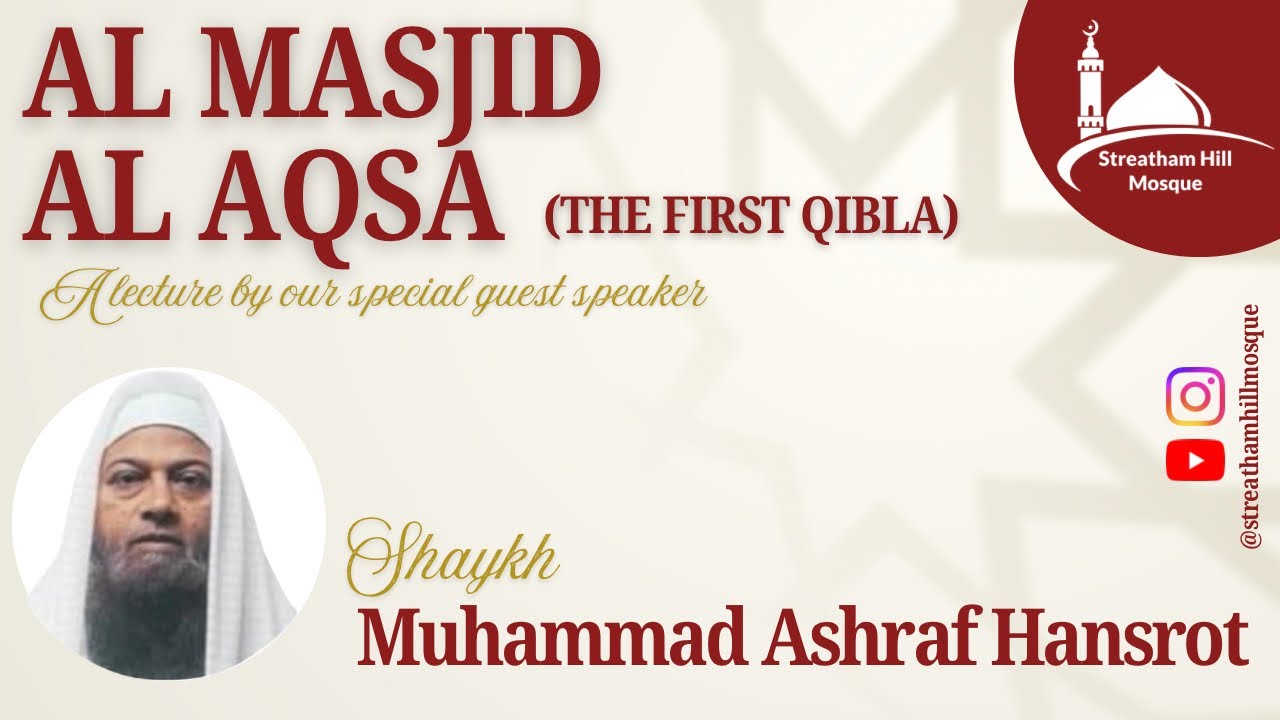 Al-Masjid Al-Aqsa | Maulana Ashraf Hansrot |#islam #viralvideo #palestine #muhammad #alaqsa #makkah