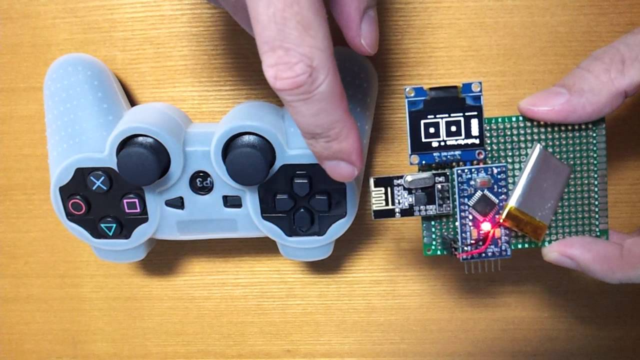Arduino + PS3 controller