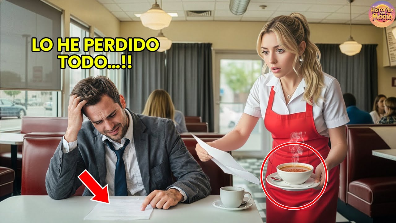 El Millonario Creyó Perderlo Todo… Hasta Que La Mesera Apareció Y Cambió Su Vida En Segundos Fatales