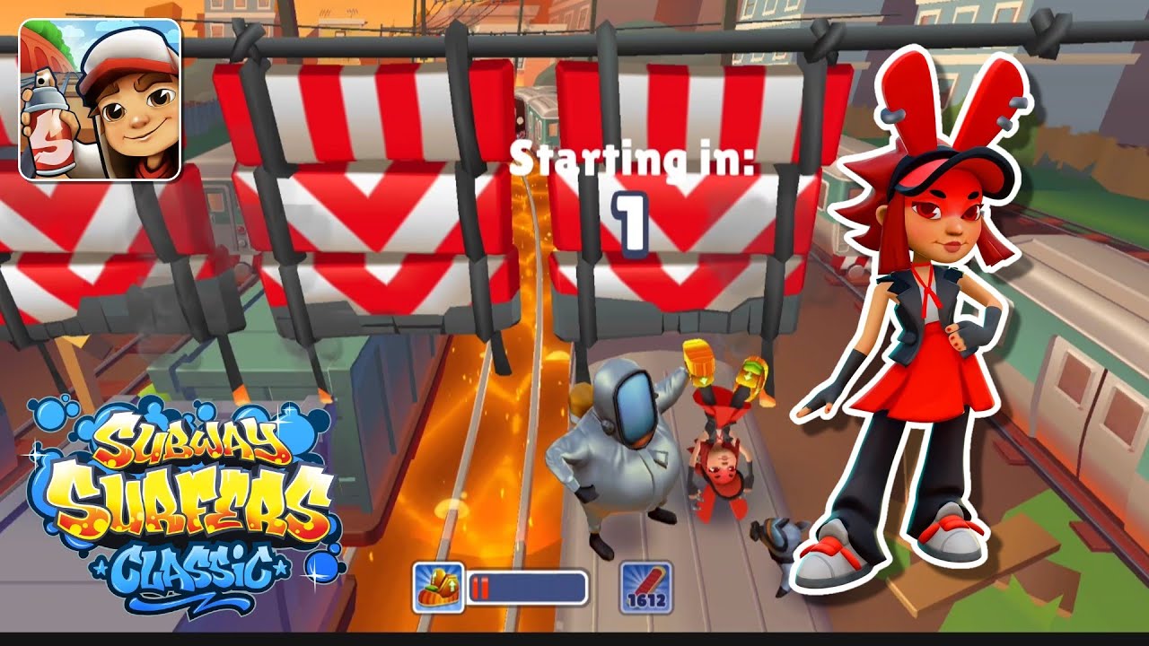 Unlock Bonnie Thumper Outfit - Floor Is Lava Subway Surfers Classic 2025 No Floor Challenge