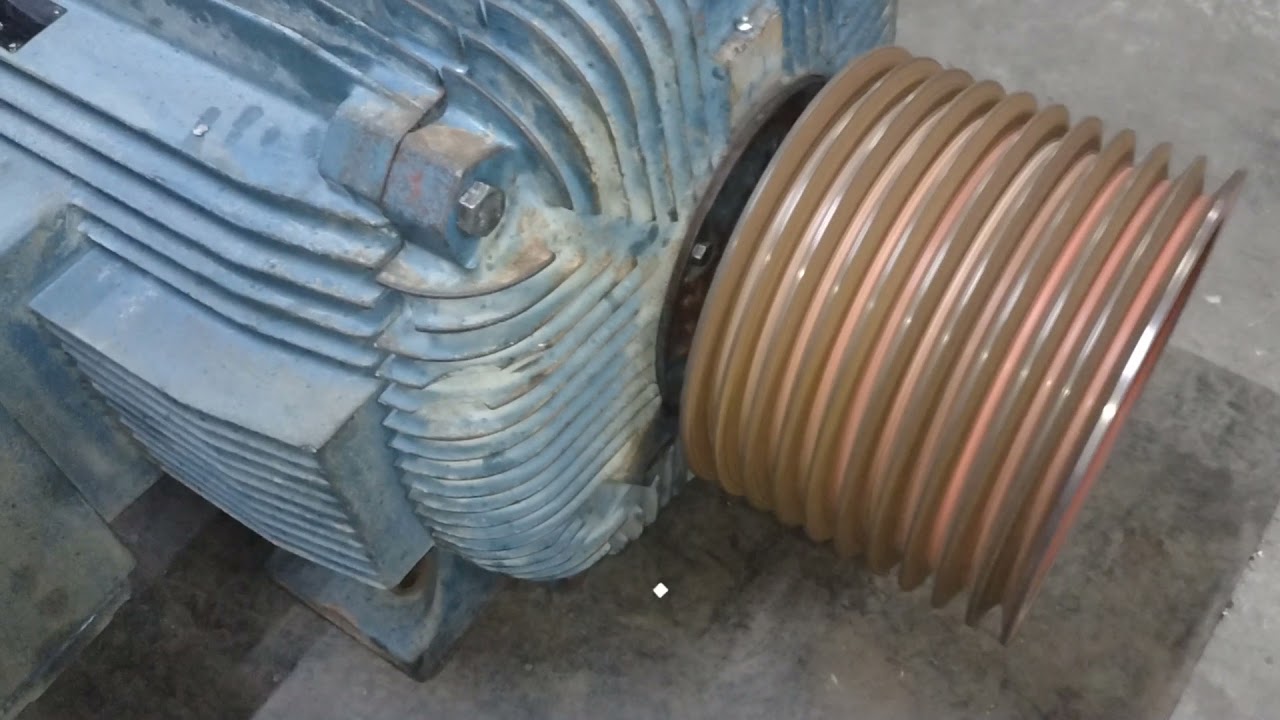 Teste de funcionamento em motor WEG 355M/L - 300CV - 4 POLOS