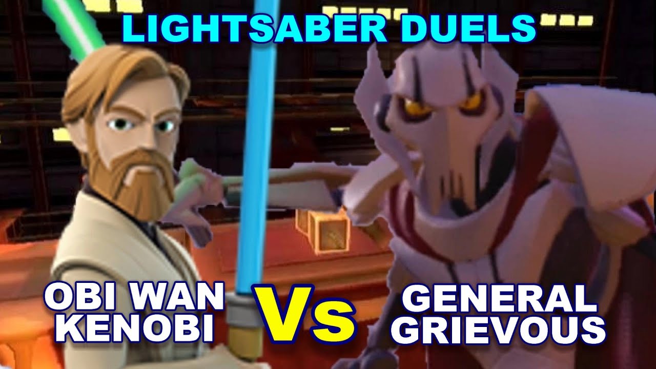Lightsaber Duels - Obi Wan Kenobi v General Grievous