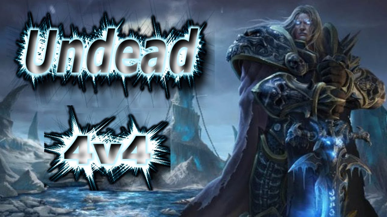 Warcraft 3 Undead (4v4) Random Team Games [Deutsch/German] WC3 Reforged | Full Gameplay