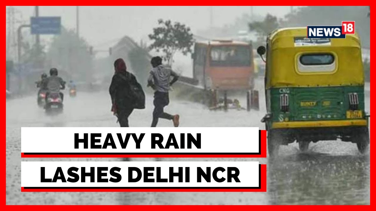 Heavy Rain In Delhi | Delhi Heavy Rain | NCR Continues To Sink | English News | Ground Report