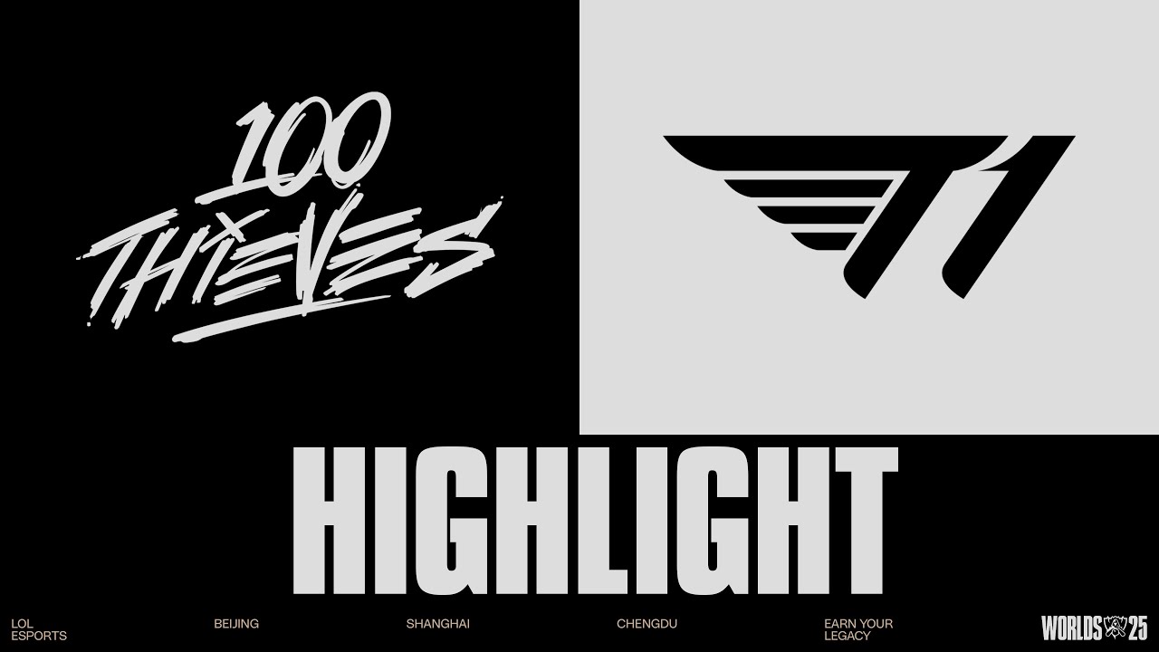 HIGHLIGHTS | 100T vs T1 | CKTG 2025 - Vòng Swiss