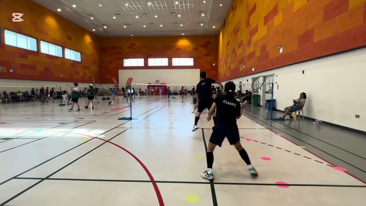 20 Feb 2026 | Karen-John vs. Joan-AJ |#tournament #D'Eagles Mixed Doubles #QPALS #Badminton 