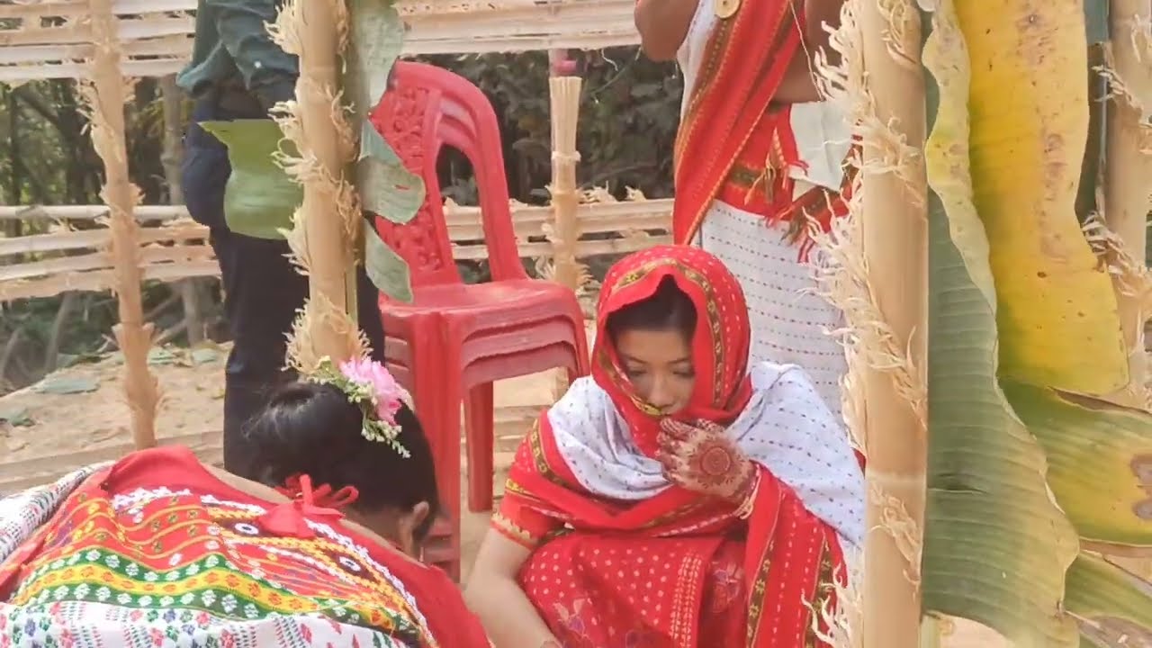 MR.Albish WED'S MRs.Sanjita#@AlJiTa|#Hindu #wedding #tiprasa Ritual#custom|Part-1