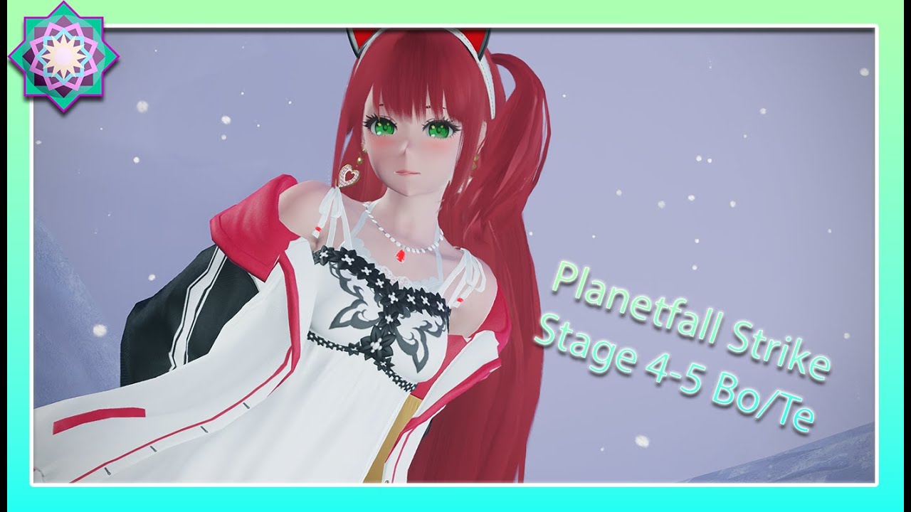 [PSO2 NGS] Planetfall Strike Stage 4-5 Bo/Te Adras