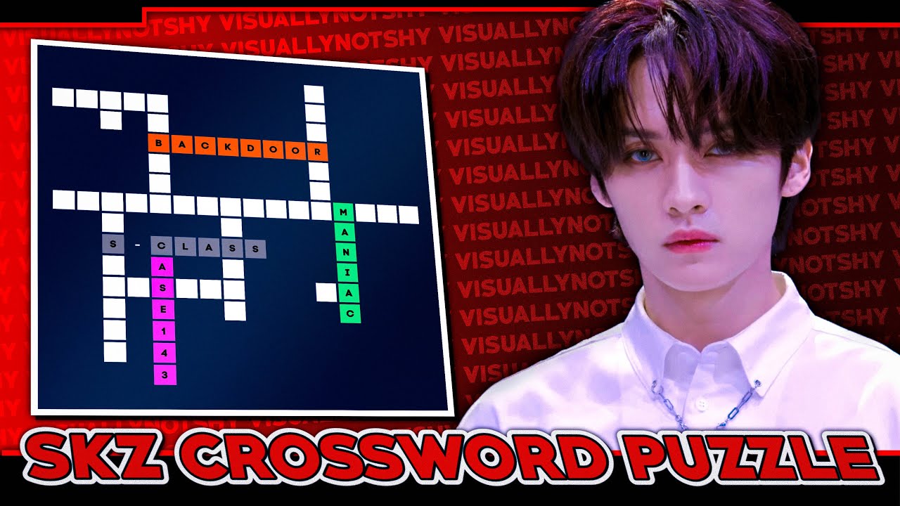 Кроссворд Stray Kids | Угадай песни SKZ, разгадывая кроссворд