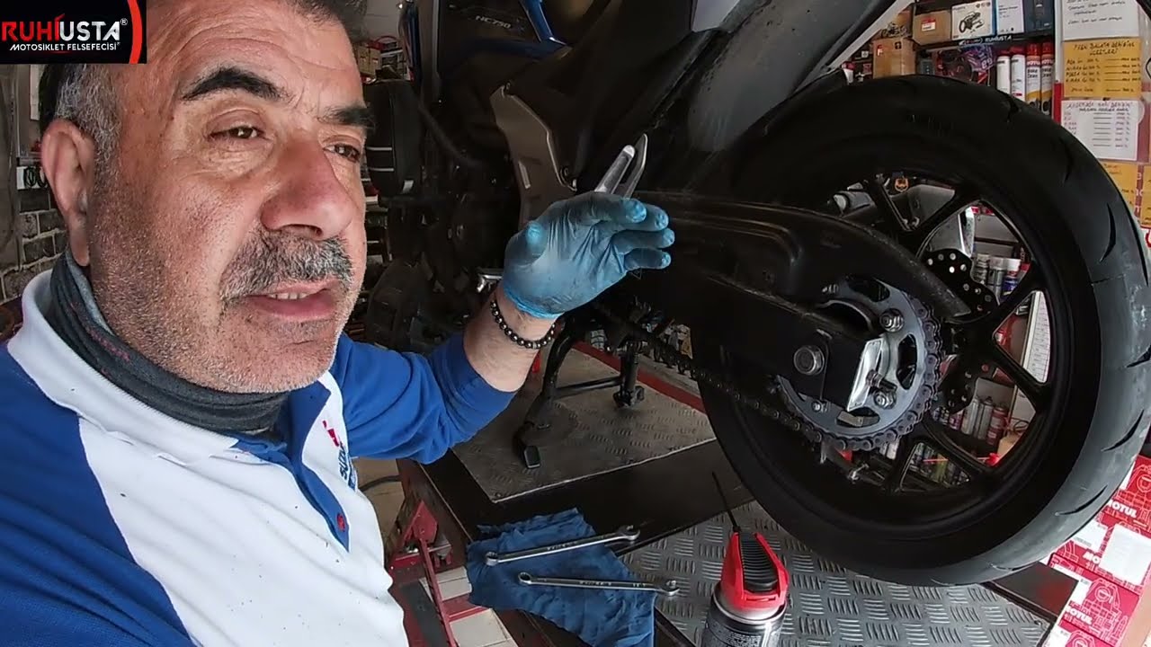 DETAYLI ZİNCİR YAĞLAMA/USTA EĞİTİCİ FARKIYLA/NC750X/2.Bölüm