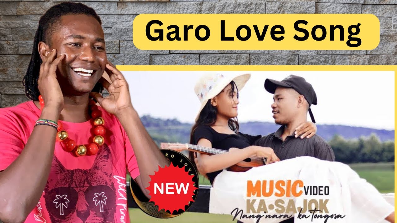 African React to Kasajok nangnara katongosa - Aidina Agitok, Rikram Mrong - new garo love song