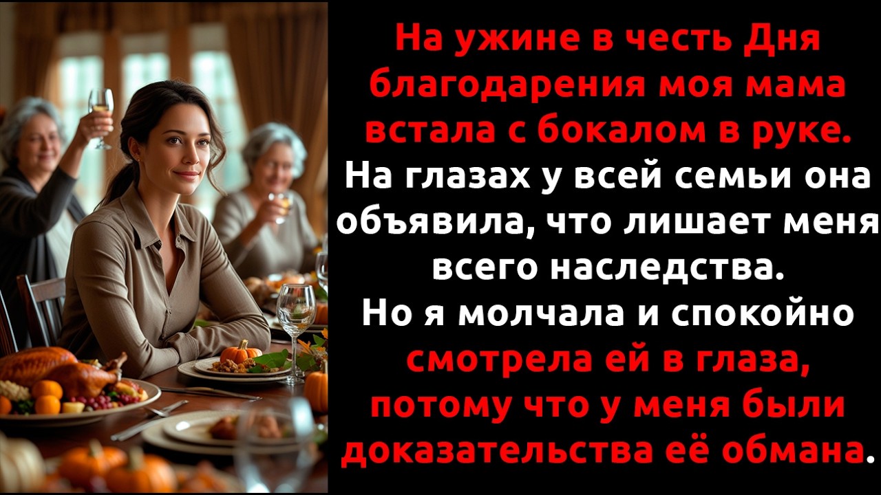 Мой отец оставил мне НАСЛЕДСТВО — я и не знал, что мать уже ПОДДЕЛАЛА мою подпись