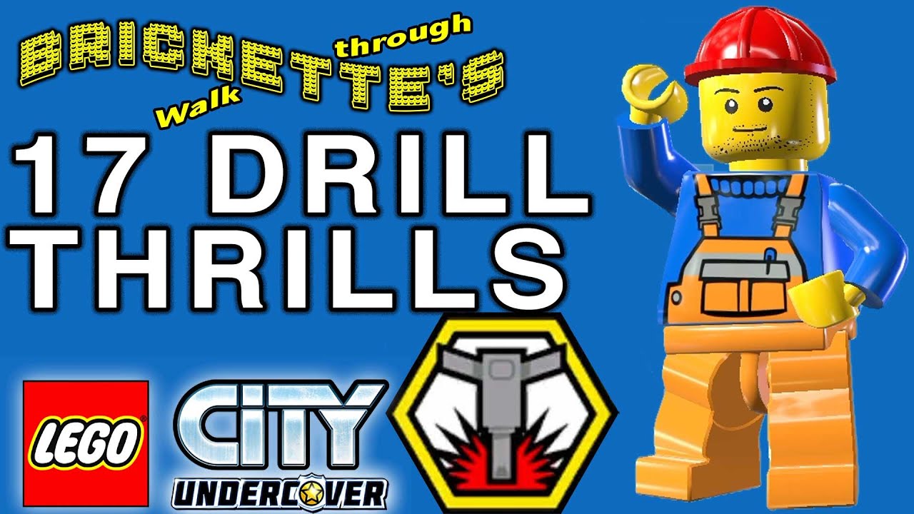 ALL 17 Drill Thrills Locations for the Rod Stanchion character token in LEGO City Undercover