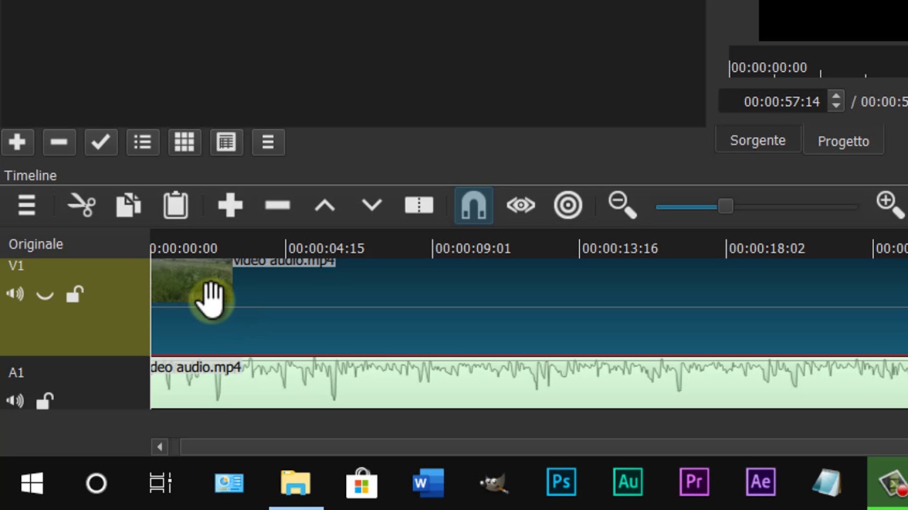 Come estrarre l'audio da un video e elaborarlo