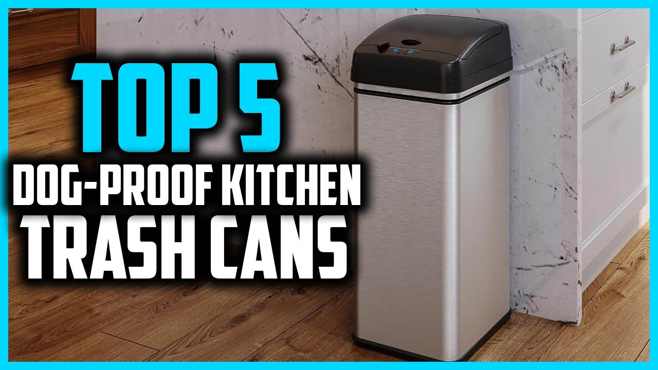 ✅Top 5 Best Dog Proof Kitchen Trash Cans in 2025
