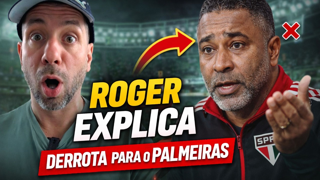 👉 ROGER MACHADO EXPLICA DE FORMA &ldquo;OBJETIVA&rdquo; DERROTA PARA O PALMEIRAS 😂