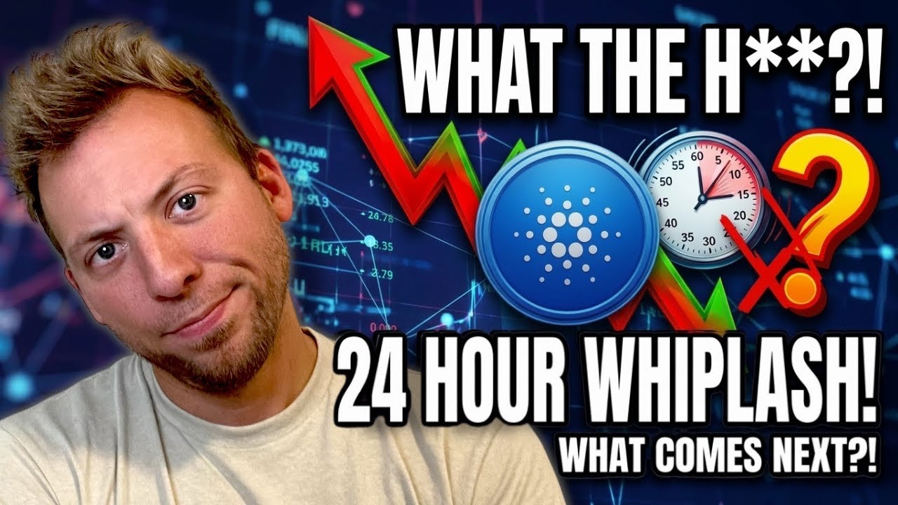 CARDANO ADA - Что за чертовщина?!! 24-часовая травма шеи! Что будет дальше?!