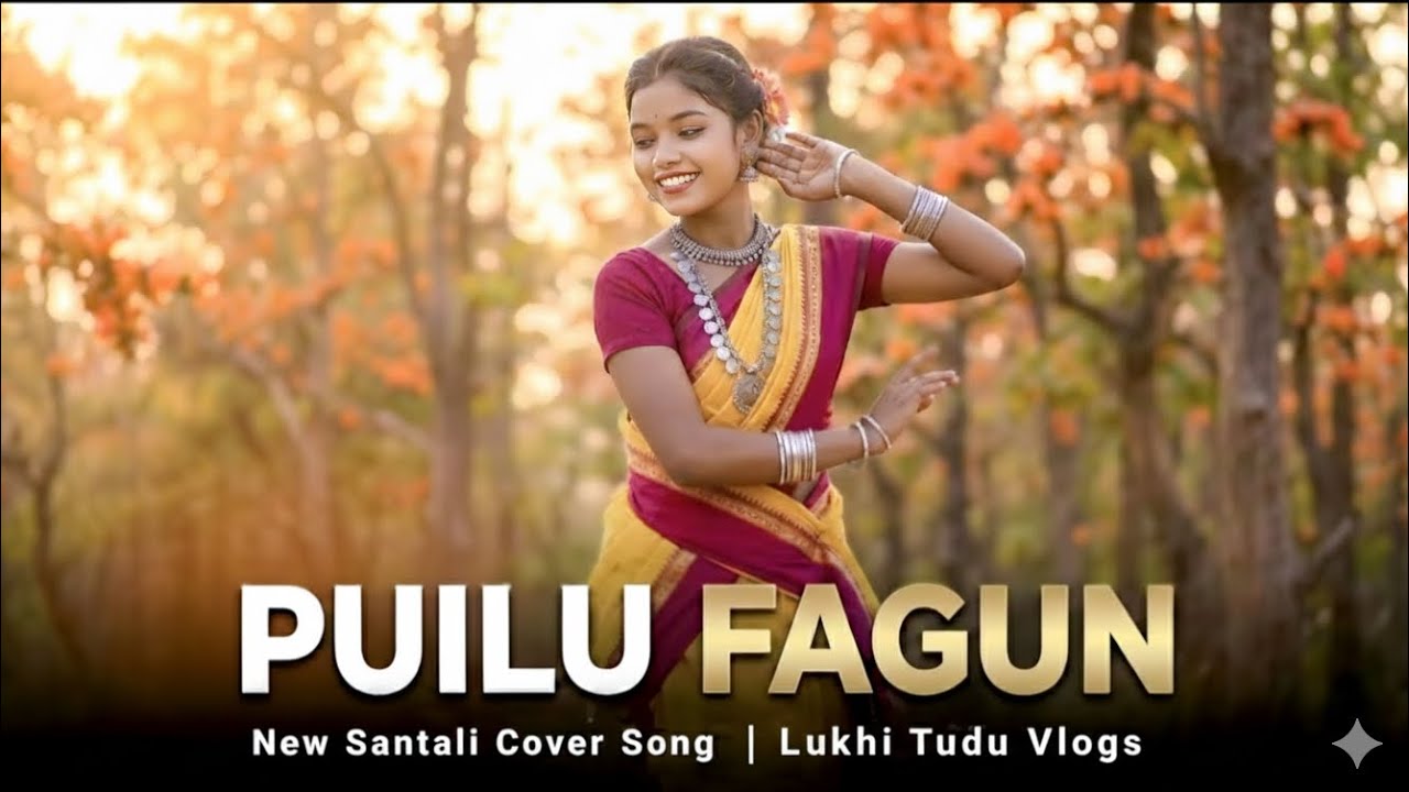 Puilu Fagun | Santali Romantic Cover Song | Heart Touching Santali | Lukhi Tudu Vlogs 