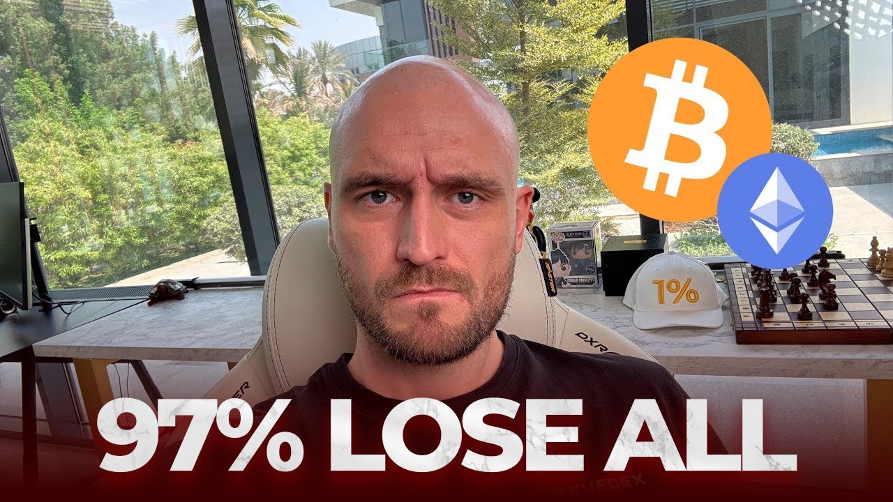 ВОТ ПОЧЕМУ 97% ТЕРЯЮТ ДЕНЬГИ НА КРИПТОВАЛЮТЕ!!!