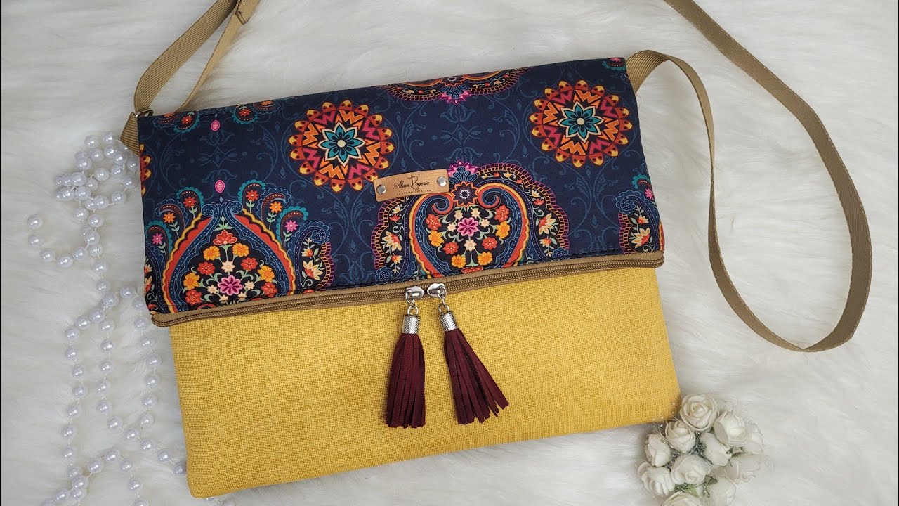 Como fazer uma bolsa linda e fácil