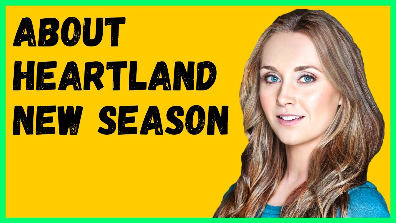 Heartland FUTURE by Amber Marshall (Amy interview 2021 q&a about the new season 14)