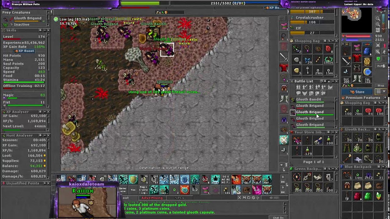 Kaiox - Serv Novo - Quebra - Pk Team