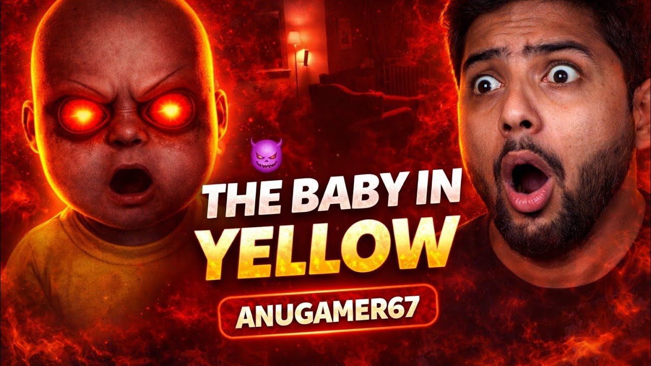THE BABY IN YELLOW LIVE 😈 | Horror Night Gameplay | ANUGAMER67