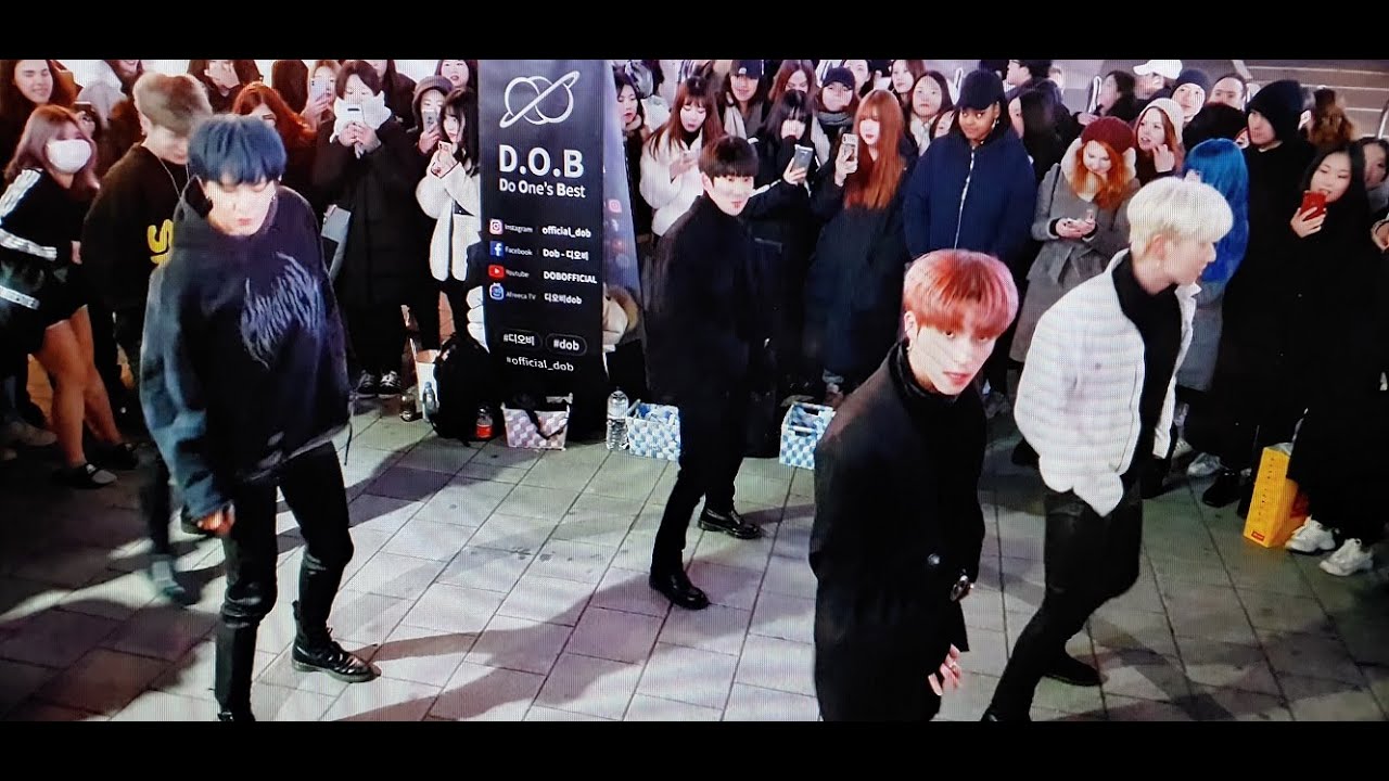 20191206. DOB😻.#13. LEE TAEYOUNG, PARK JIN. EXO 'LOVE SHOT' COVER. IMPROMPTU HILARIOUS BUSKING