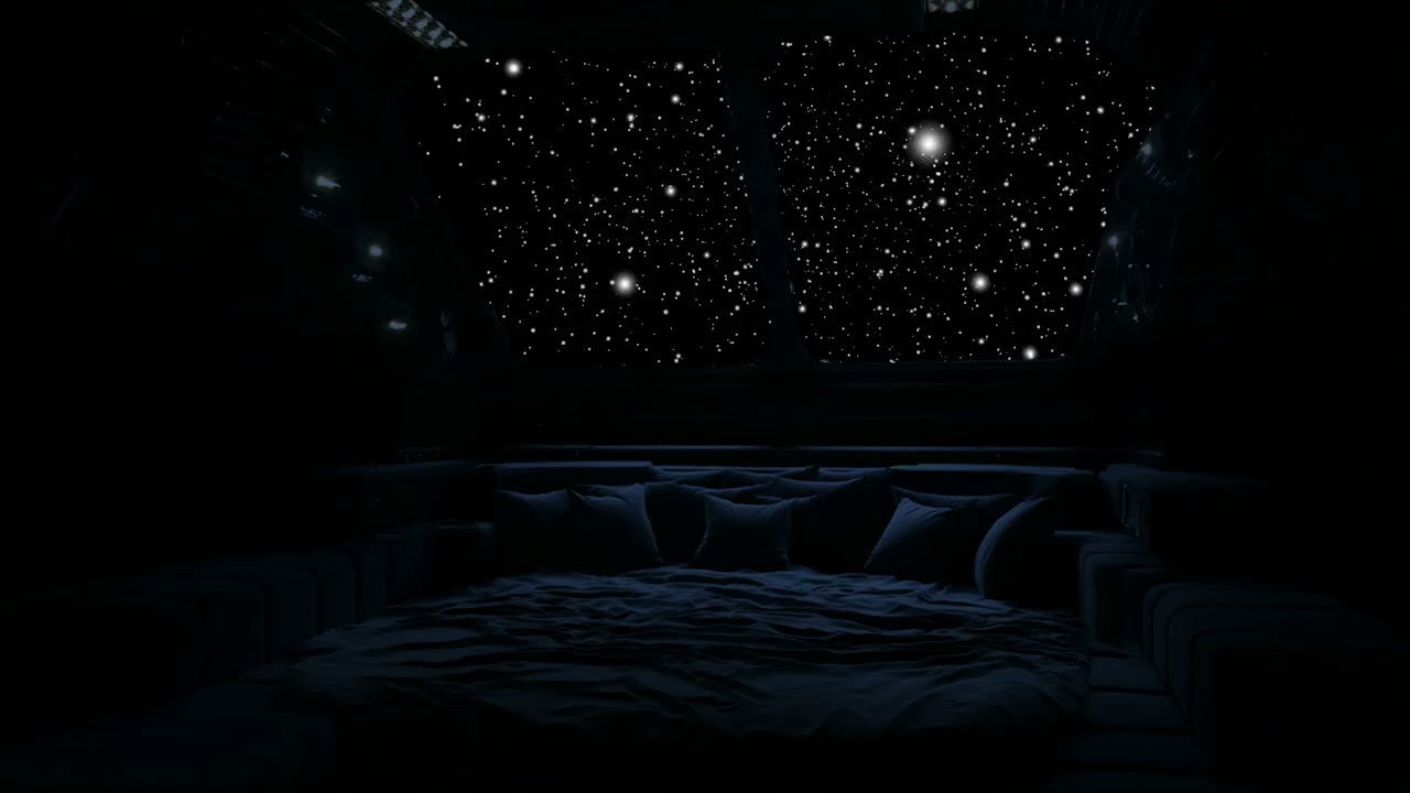 Deep Cosmic Atmosphere in Silent Space ✨ Ambient Sounds to Relax and Sleep Deeply