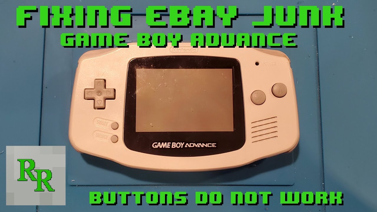Game Boy Advance - D-pad doesn't work - Fixing eBay Junk