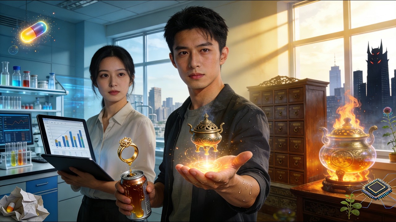 【新剧首发】天命打工人被煉丹爐砸中後，萬物在我手中皆為神蹟——從易拉罐煉金術戒開始，我締造了萬億商業帝國！#首發新劇 #無腦劇 #完結短劇