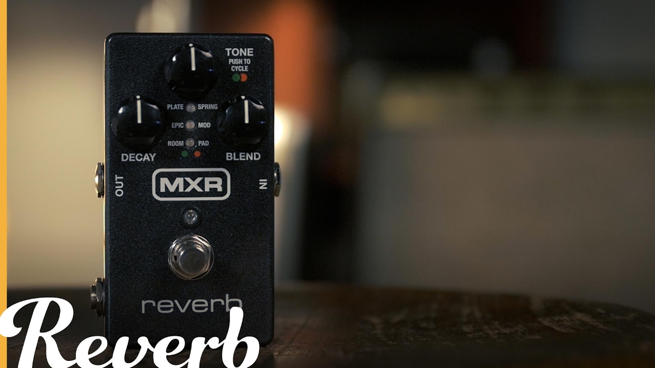MXR M300 Reverb | Демонстрационное видео реверберации