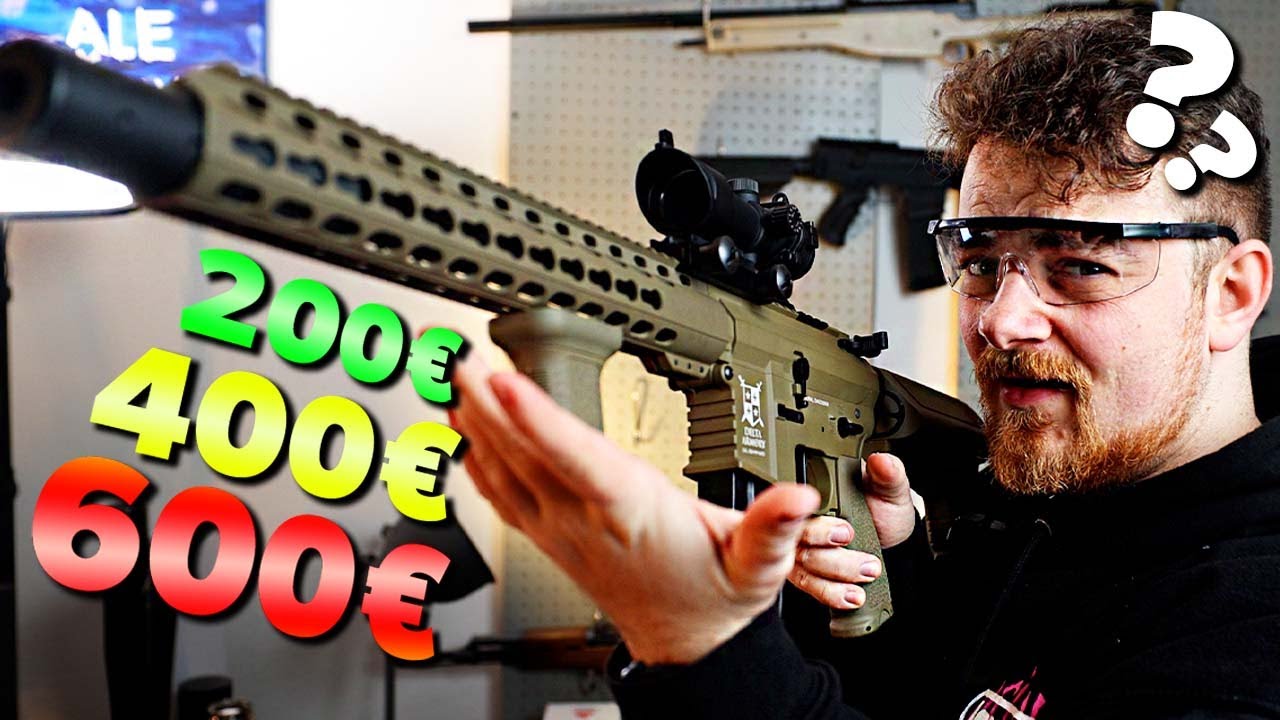 Ako si vybrať AIRSOFT Zbraň