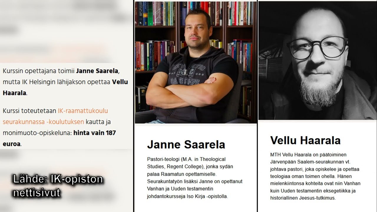 Korvausteologiaa Iso Kirja -opistolla