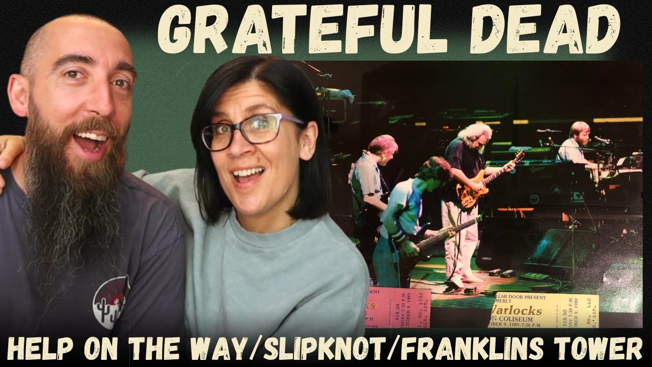 Grateful Dead - Help On The Way / Slipknot / Franklins Tower (РЕАКЦИЯ) с моей женой