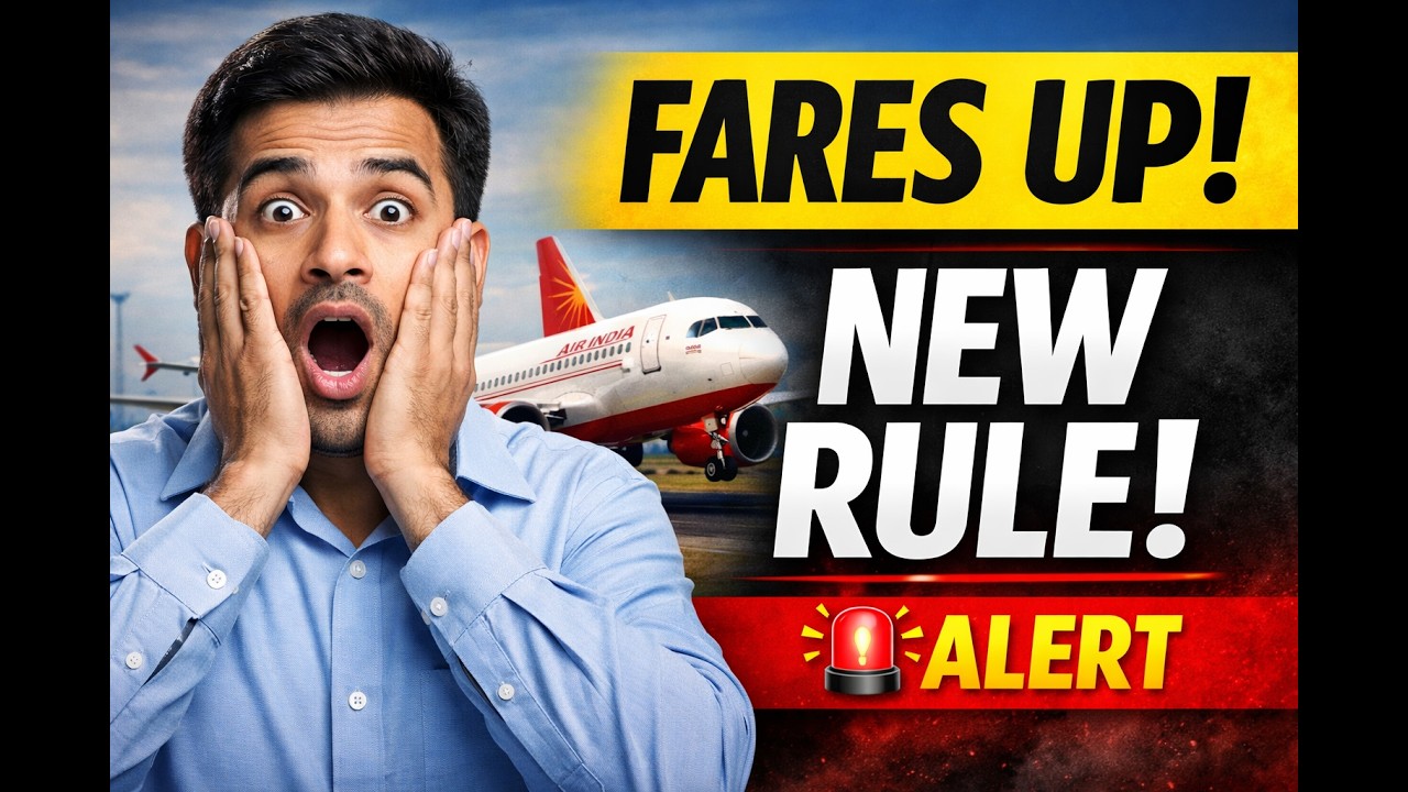 Flight Prices Rising! Air India Hike, Singapore Rules & Maldives Expansion