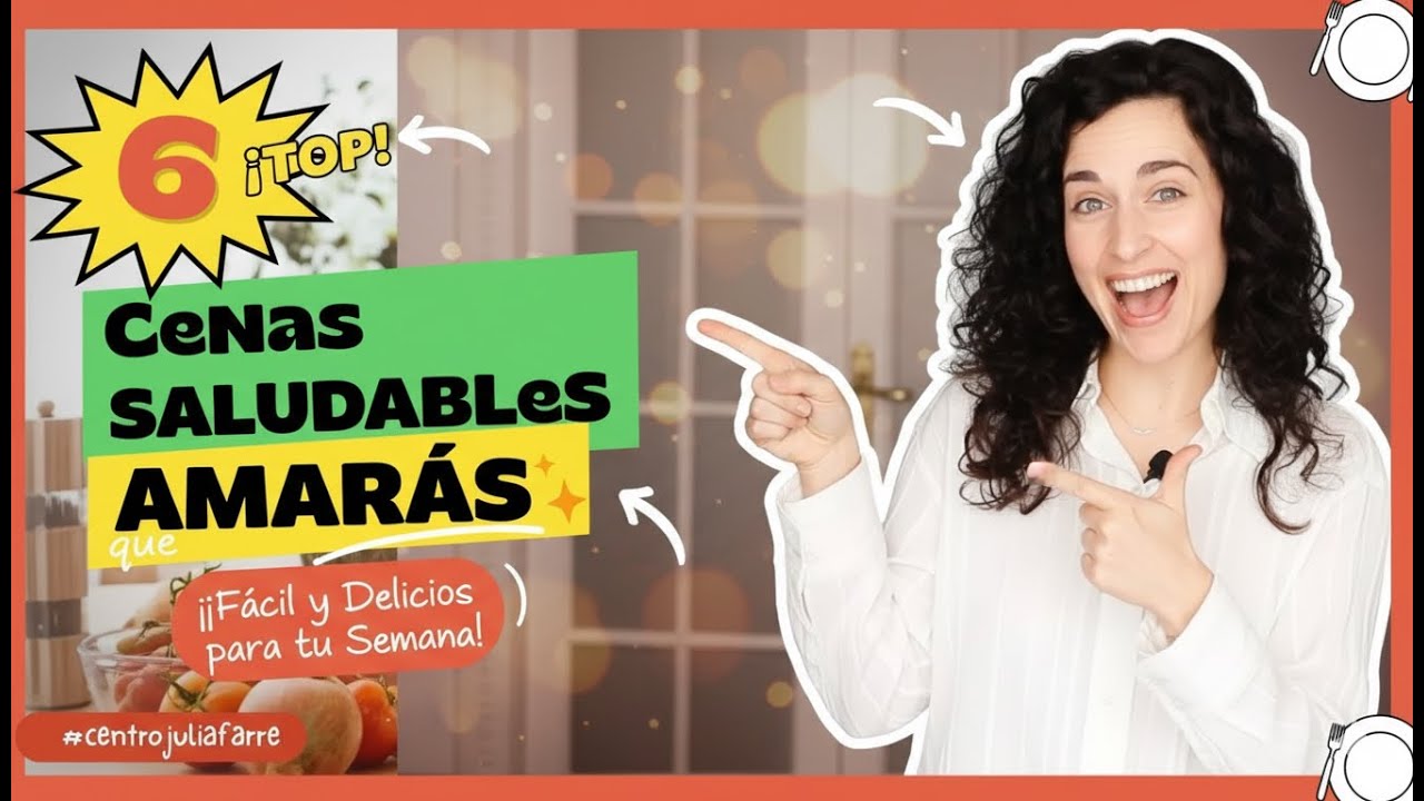 Cenas saludables aprobadas por nutricionistas: ideas fáciles y deliciosas