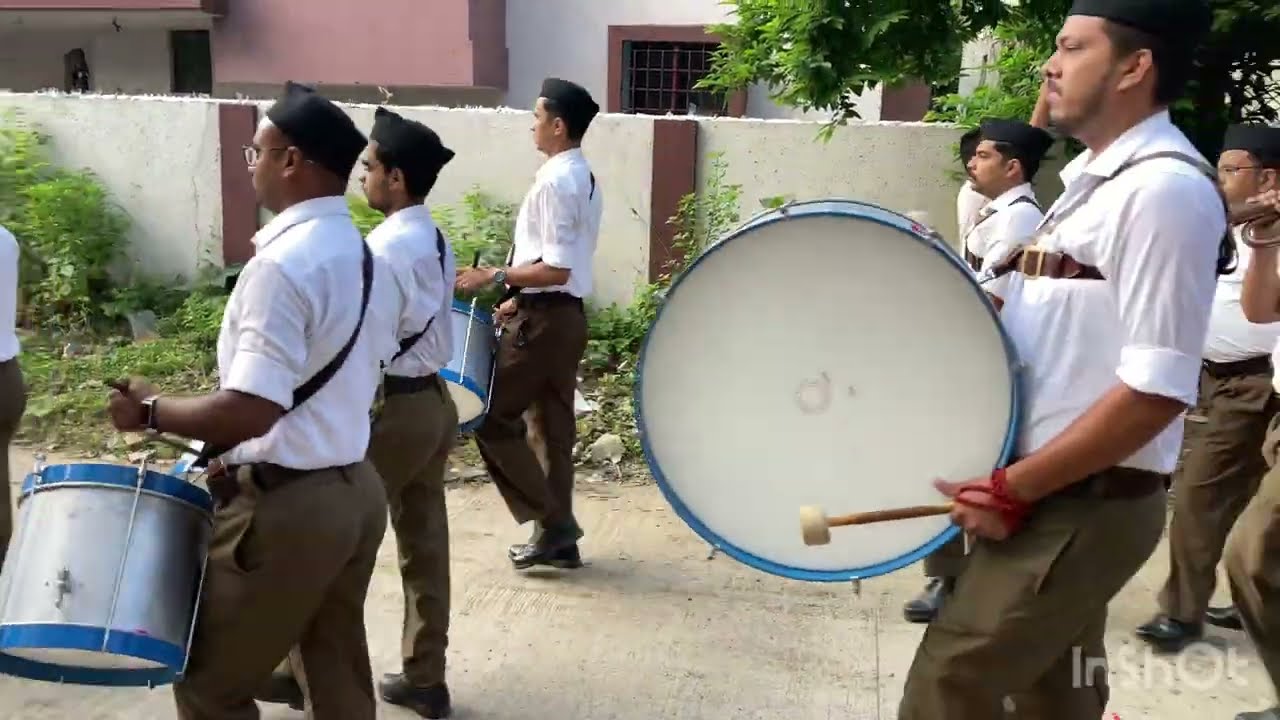 RSS path sanchalan shivsai nagar Nagpur Aug2023 | RSS Ghosh