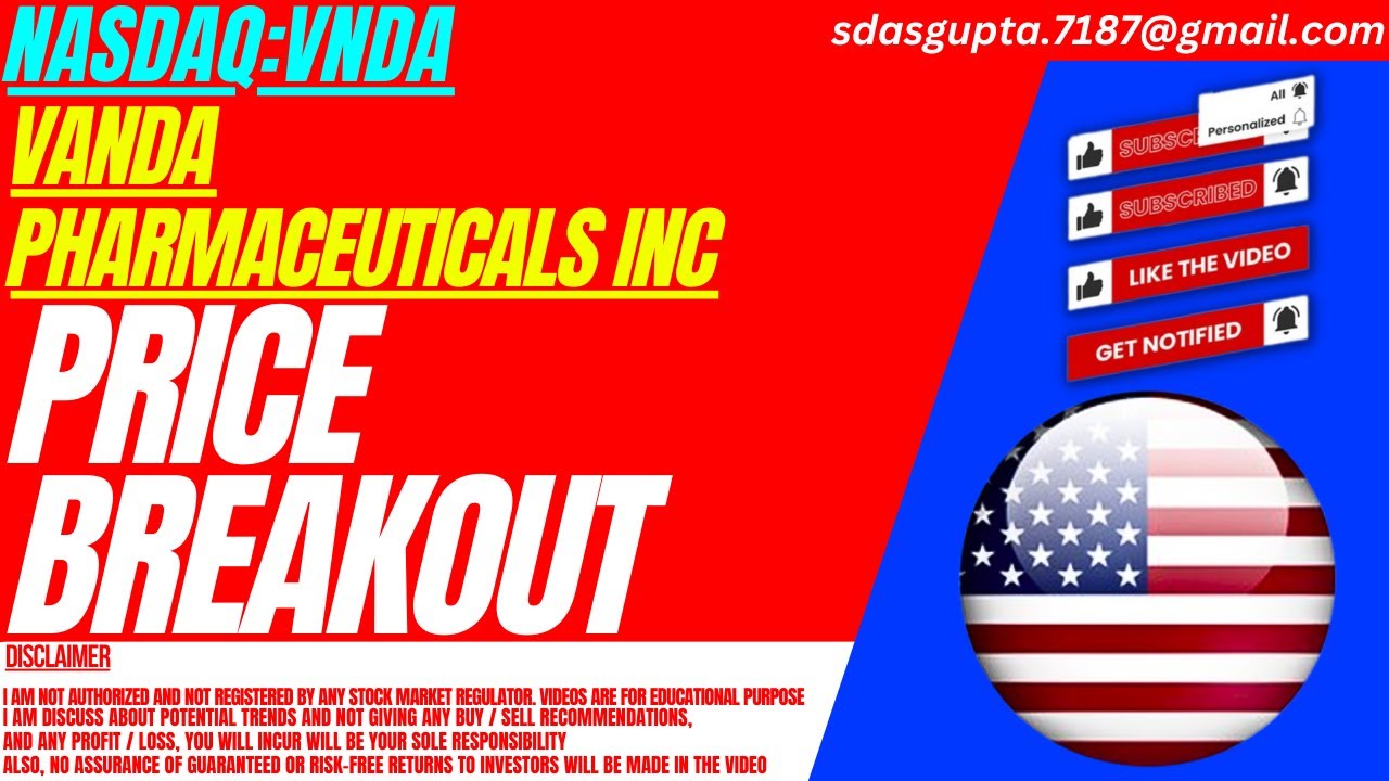 VNDA STOCK : PRICE BREAKOUT | VANDA PHARMACEUTICALS STOCK
