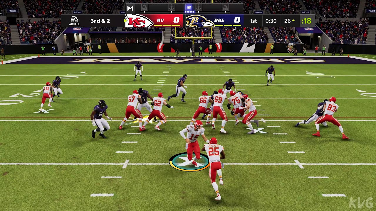 Madden NFL 22 - Kansas City Chiefs ​vs Baltimore Ravens ​- Gameplay (PS5 UHD) [4K60FPS]
