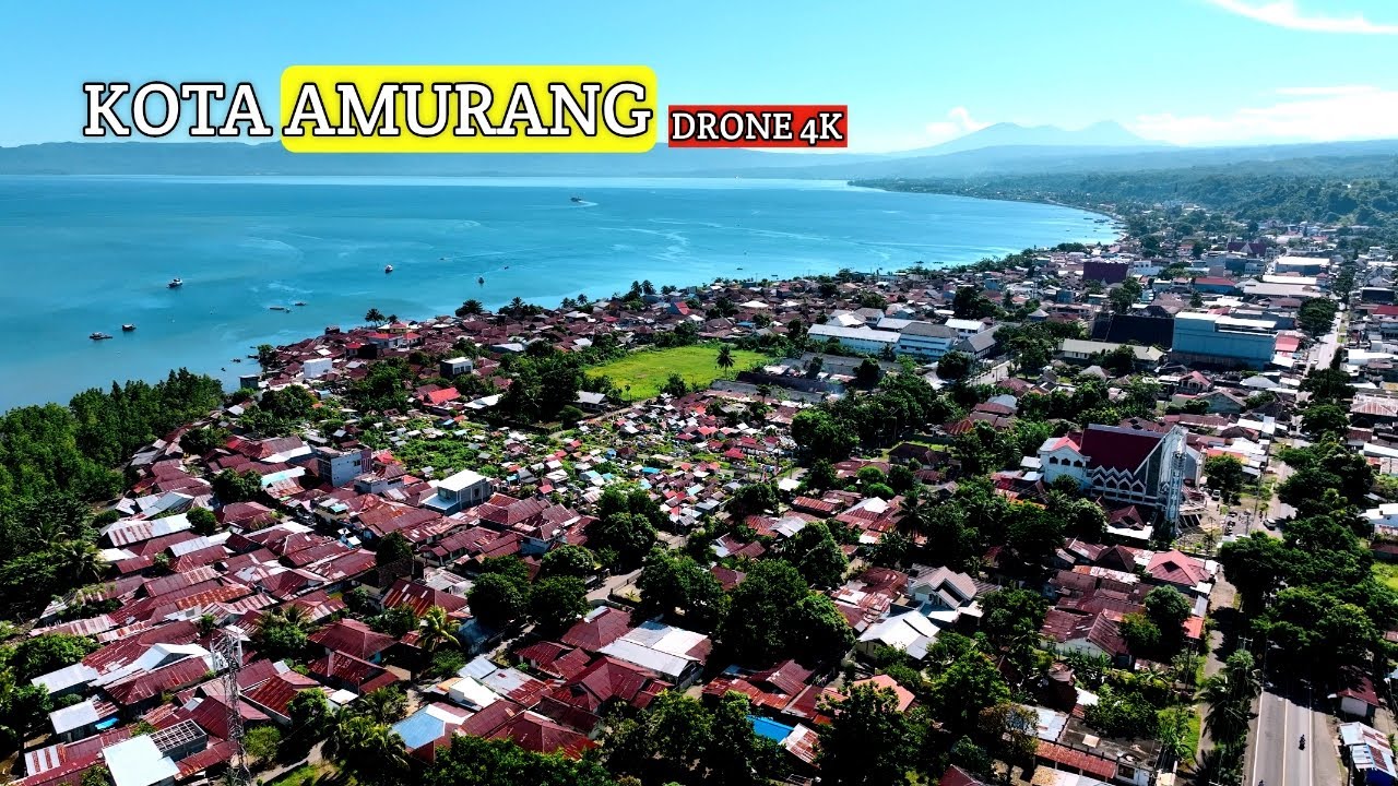 Drone Kota Amurang 2023 - 4K