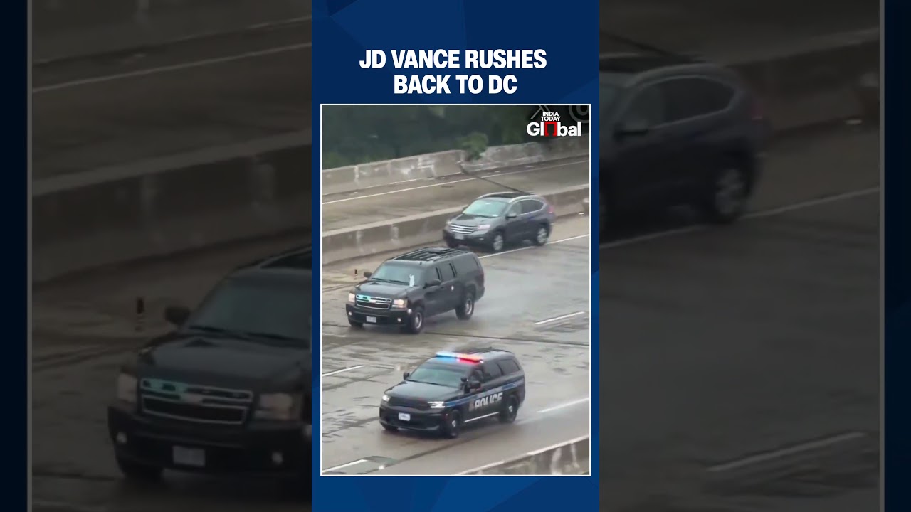 Trump Summons National Security Team As JD Vance Rushes Back To Washington Over Iran Meeting