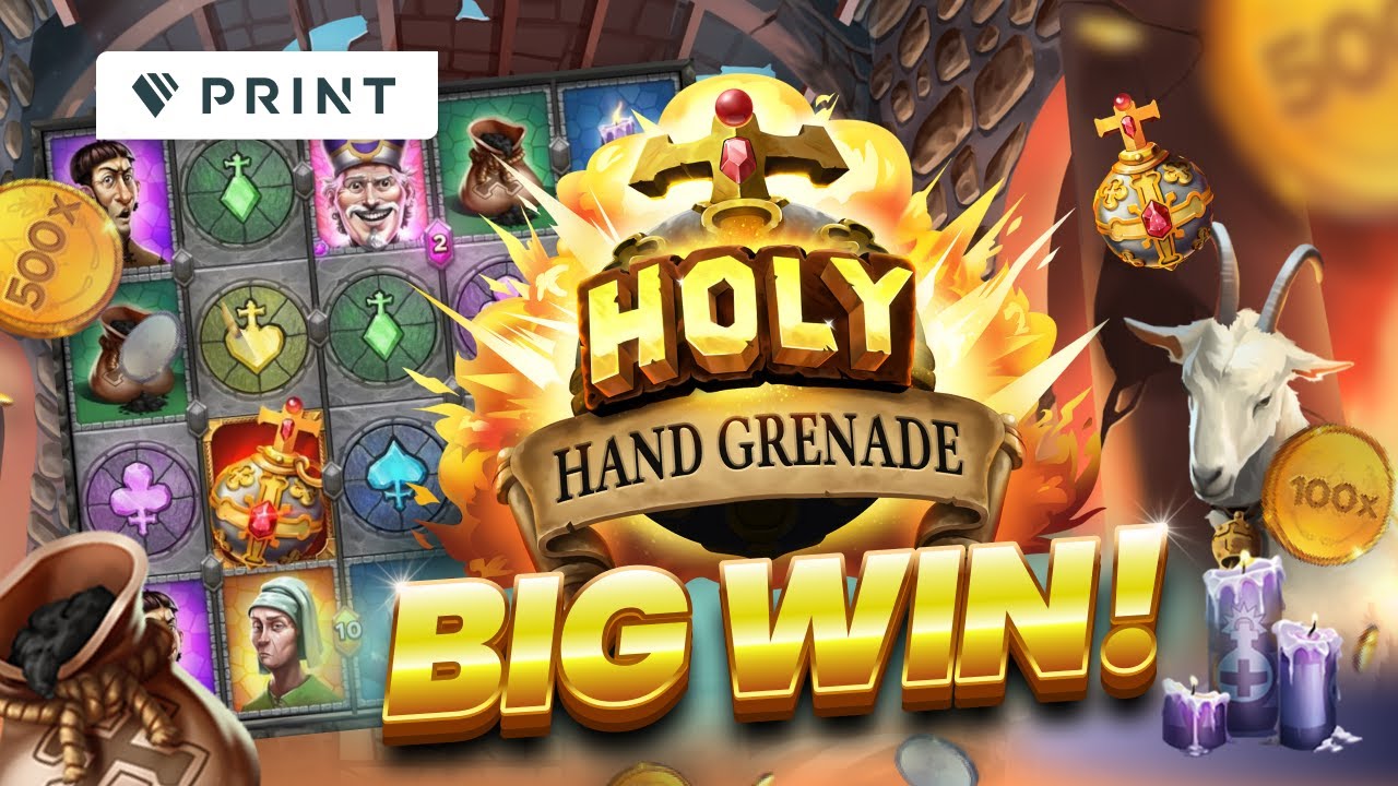 MASSIVE WIN on Holy Hand Grenade | Print Studios