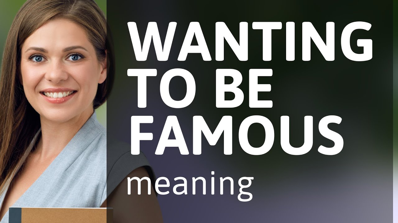 Exploring Dreams: The Desire for Fame