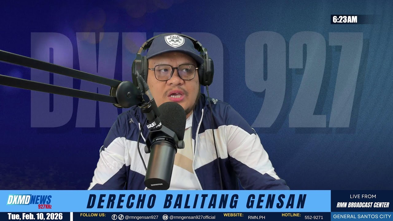 DERECHO BALITANG GENERAL SANTOS - 02/10/2026 - 6:00 A.M. - 6:30 A.M.
