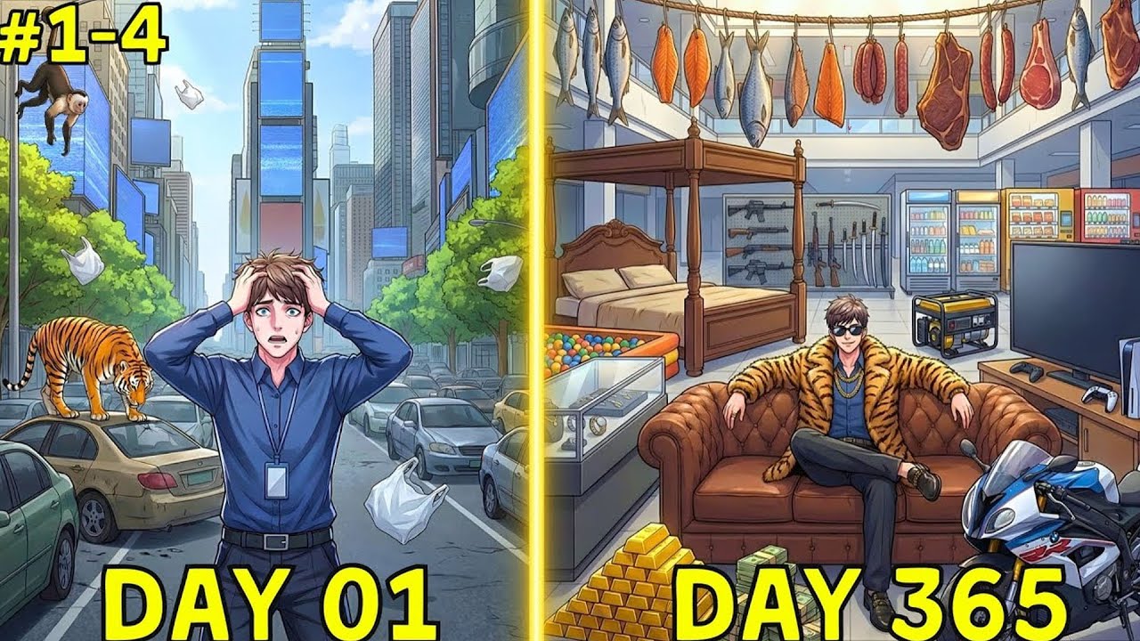 Alone in the Apocalypse, He Lives by His Own Rules | manhwa recap