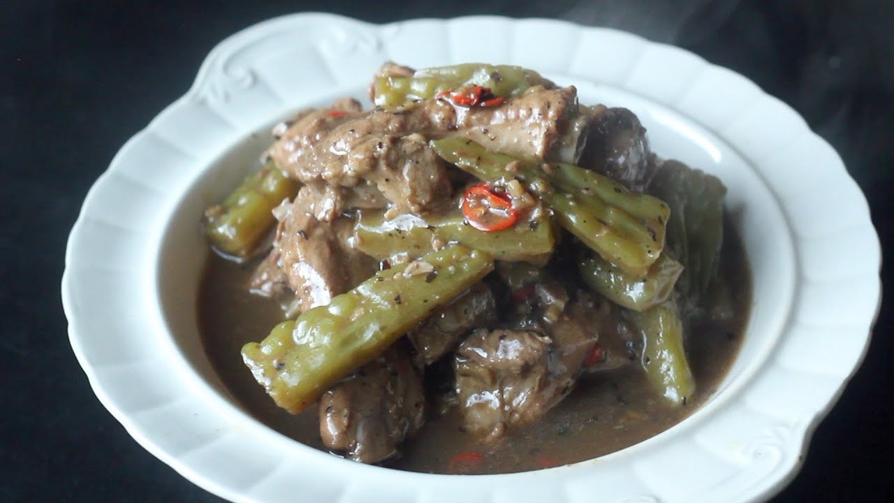 Black Bean Bittergourd and Pork Ribs
