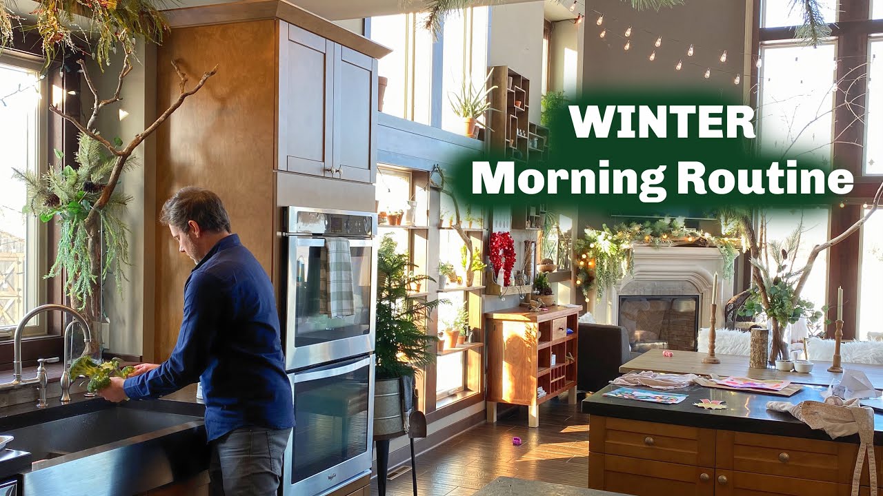 Winter Morning Routine, It all Happens before 8 AM | VLOG // The Lawrence Garden Farm