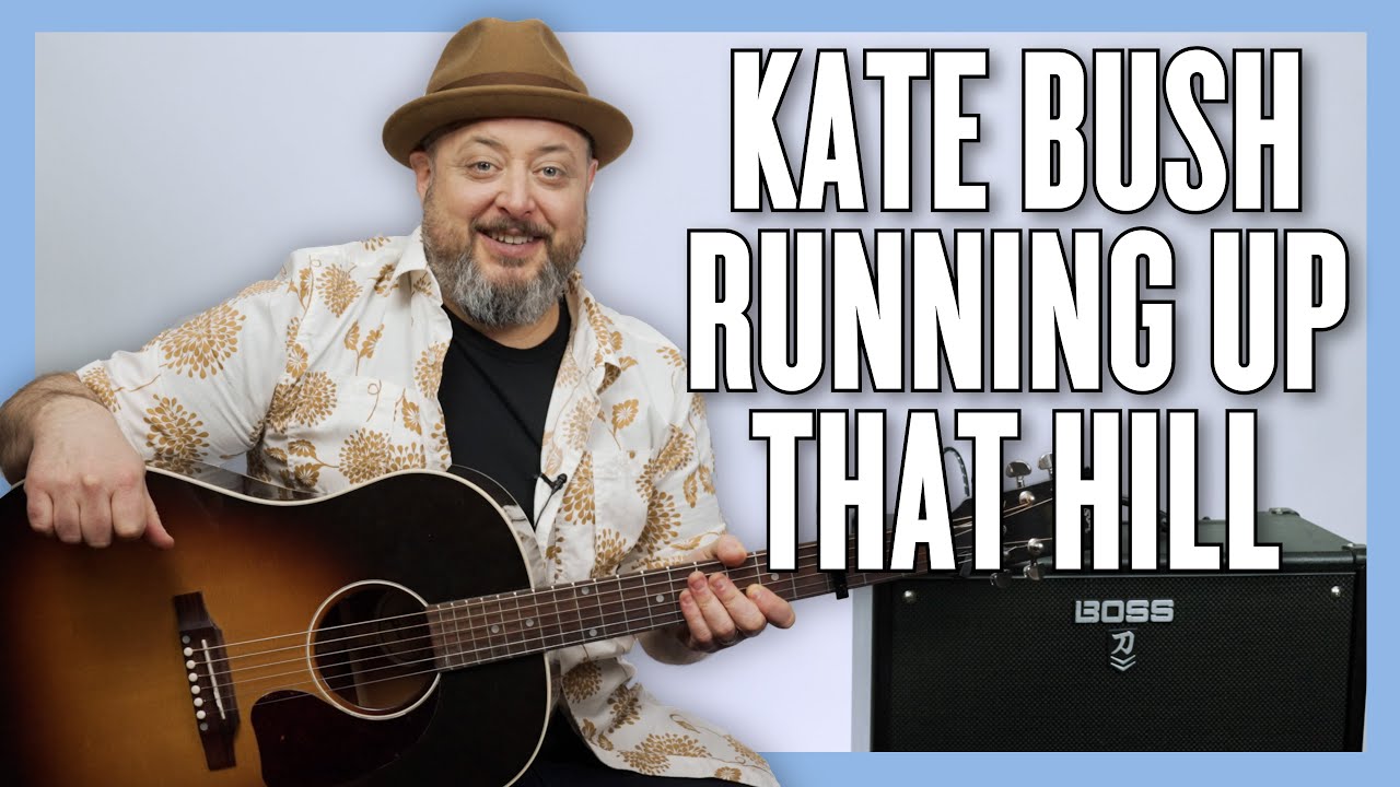 Kate Bush Running Up That Hill Guitar Lesson + Tutorial