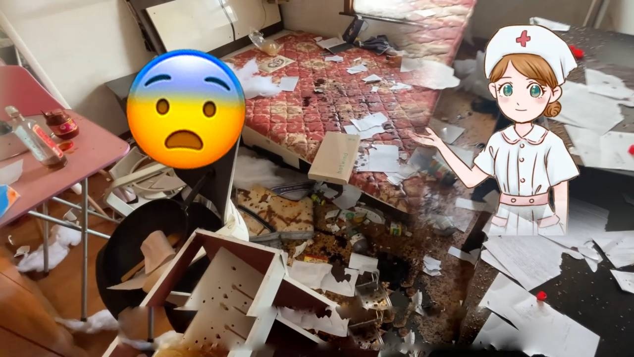 😭Can you believe this is actually a nurse's home?